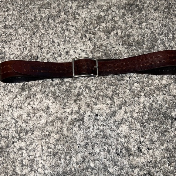 Brown Leather Belt - Picture 1 of 1